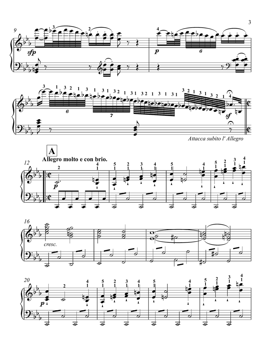 Sonata Pathetique I Grave/Allegro, Op. 13 Piano Method scores gallery preview page 2