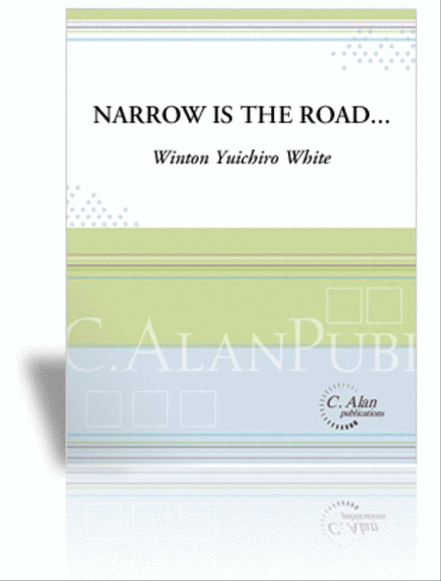 Narrow is the Road... (2 scores) Percussion Ensemble scores gallery preview page 1