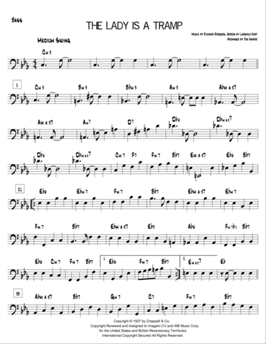 The Lady Is A Tramp The Lady Is A Tramp Small Ensemble scores gallery preview page 5