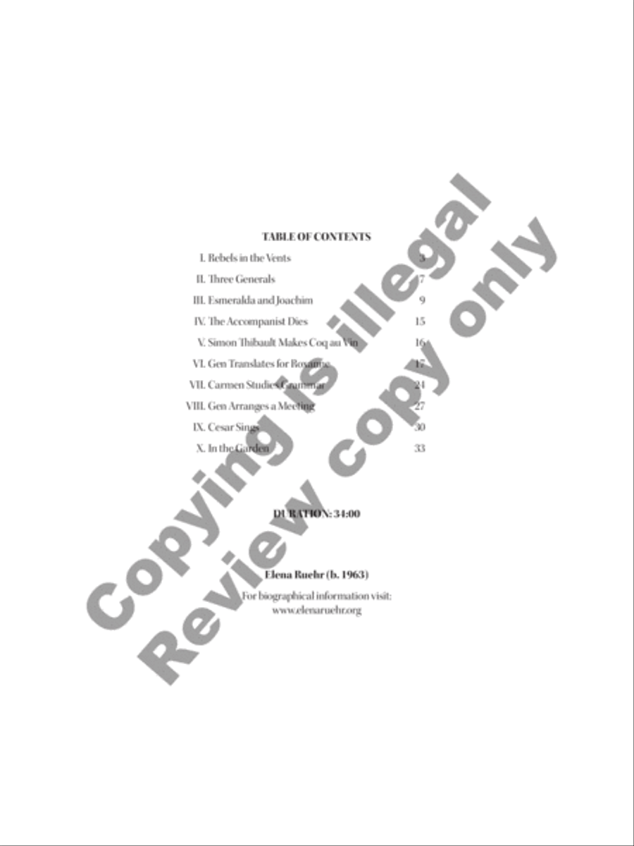 String Quartet No. 5 (Bel Canto) String Quartet scores gallery preview page 3