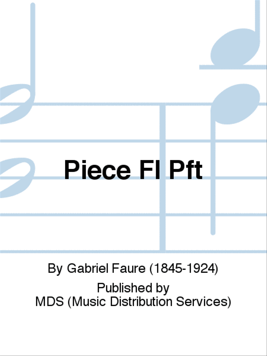 PIECE Fl Pft Flute scores gallery preview page 1
