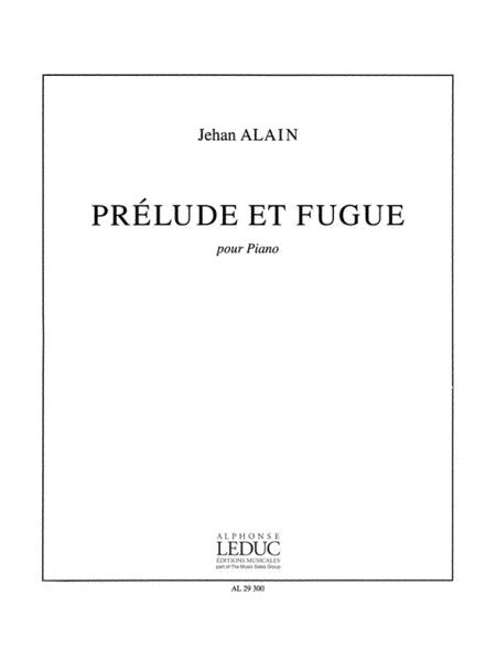 Prelude Et Fugue (piano Solo)