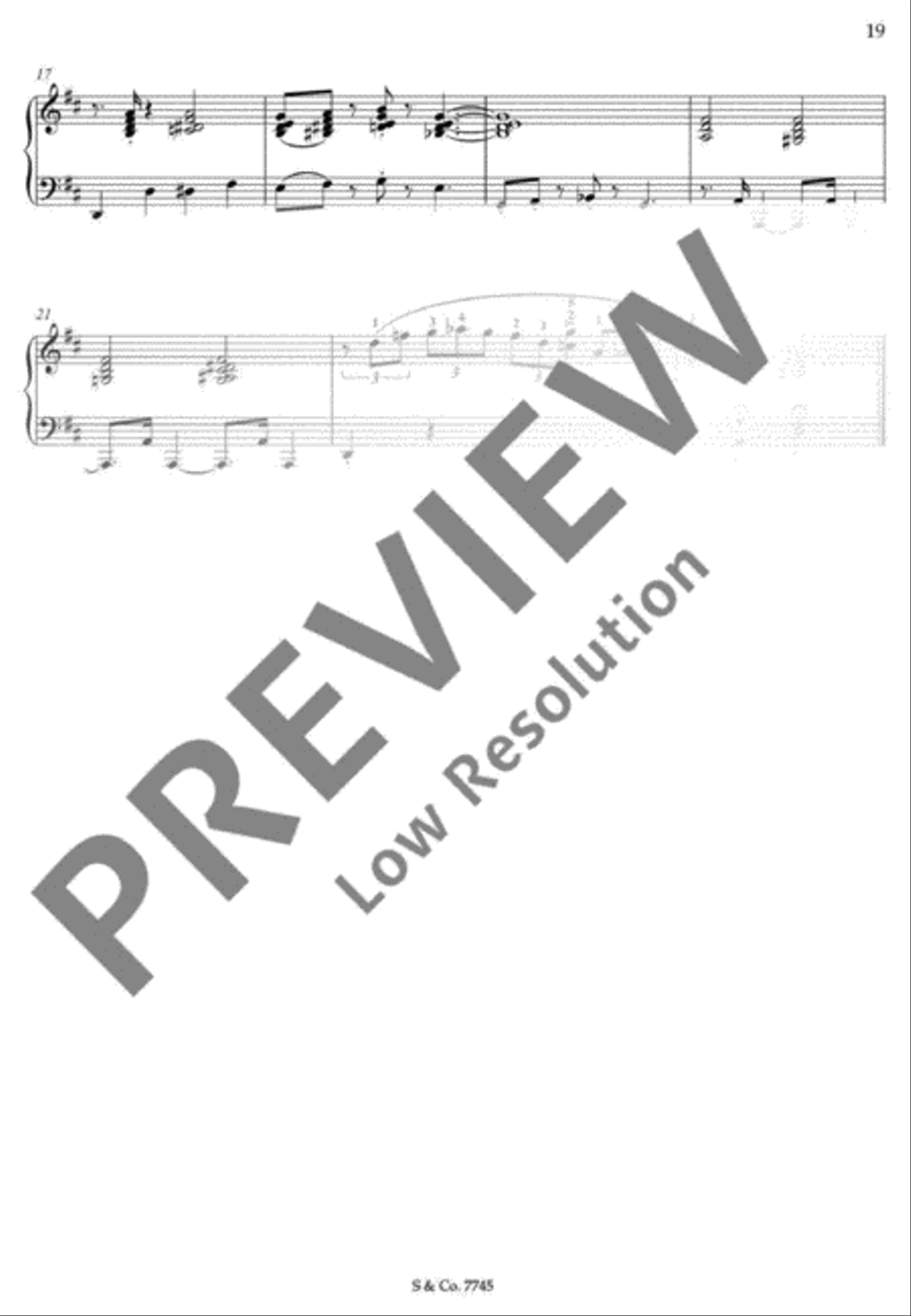 Twinkle, Twinkle Jazzy Star Piano Solo scores gallery preview page 20