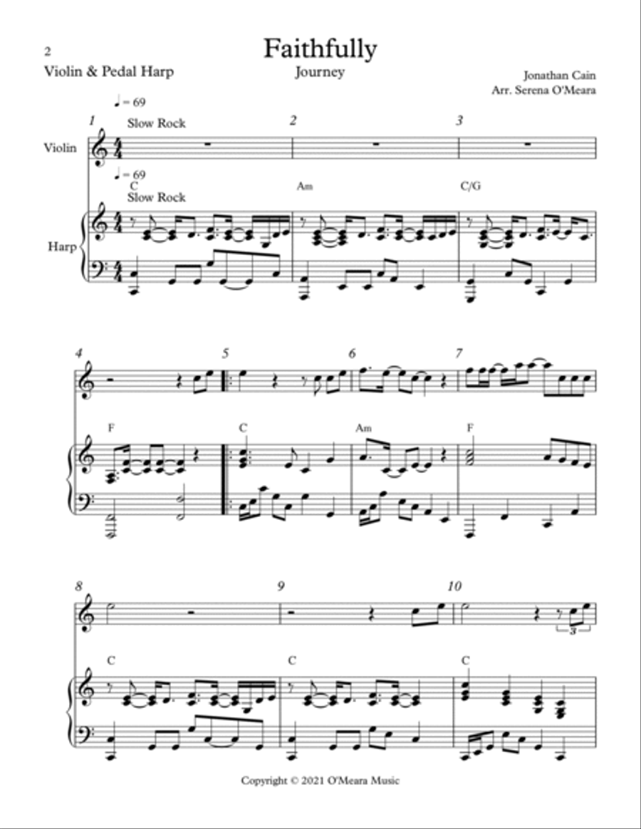 Faithfully String Duet scores gallery preview page 2
