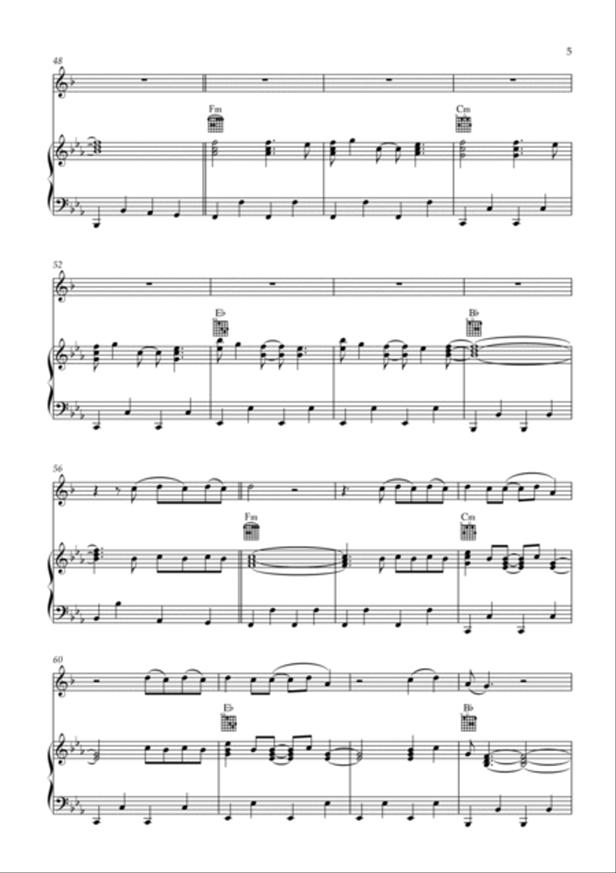 Blinding Lights B-Flat Clarinet scores gallery preview page 5