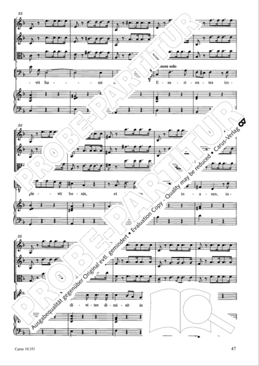 Magnificat Magnificat 4-Part scores gallery preview page 48