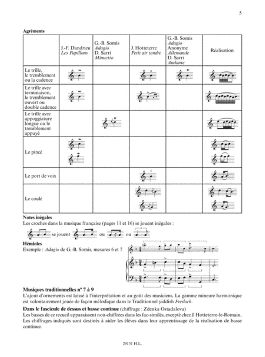 Duos pour flute et clavier Flute scores gallery preview page 3