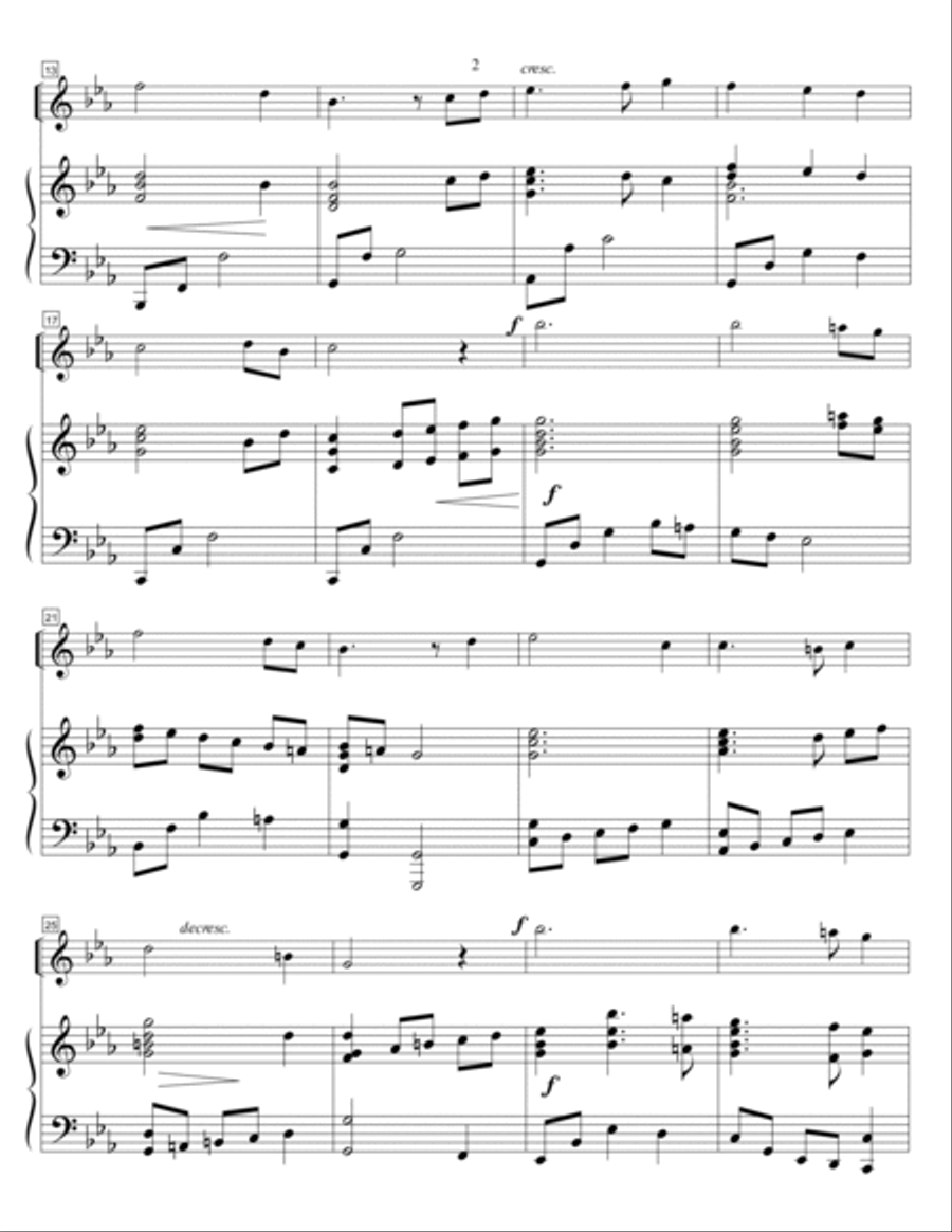 What Child Is This? (for flute and piano) Flute Solo scores gallery preview page 3