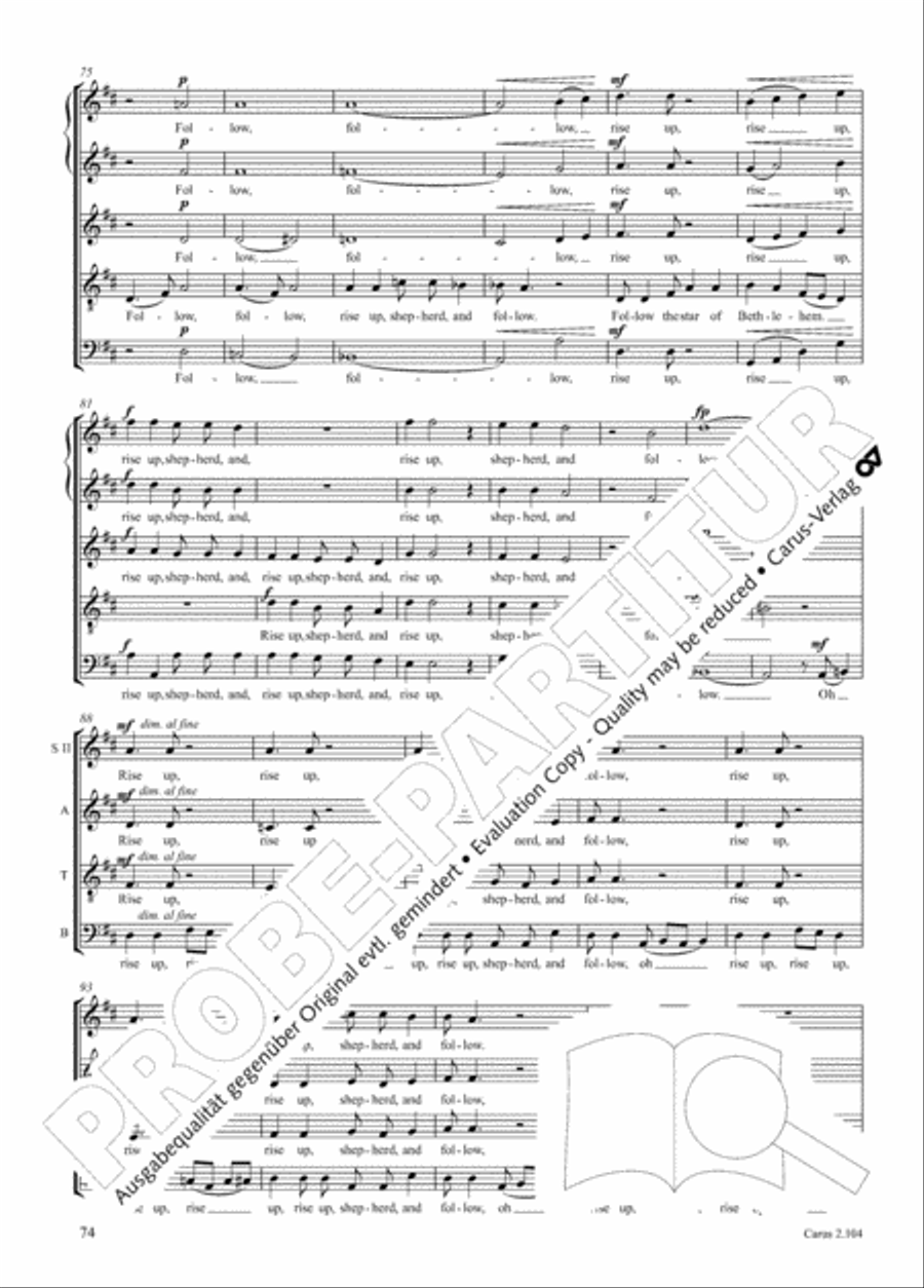 Hallelujah. Gospels and Spirituals for mixed choir Mixed Choir scores gallery preview page 62