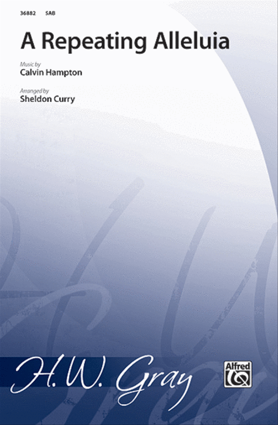 A Repeating Alleluia 3-Part scores gallery preview page 1