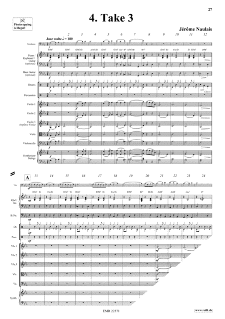 Play With Your Band Volume 4 Trombone scores gallery preview page 6