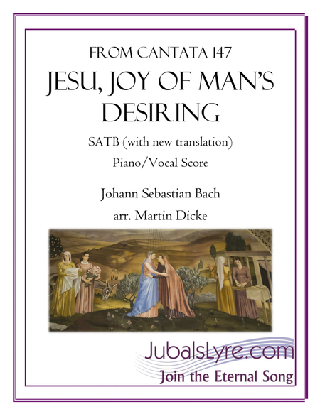 Jesu, Joy of Man’s Desiring (SATB with New Translation) image number null