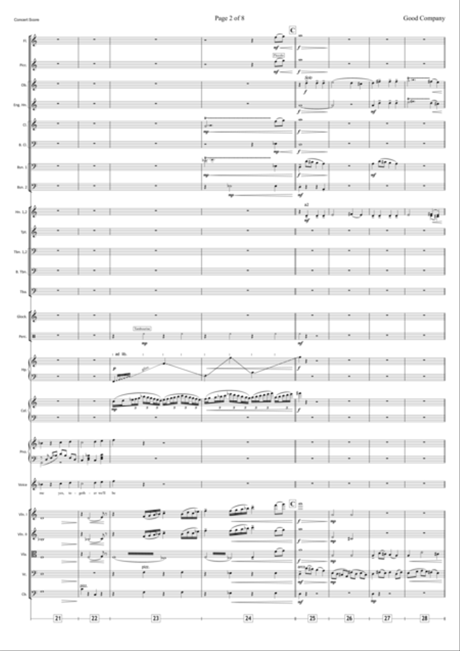Good Company Good Company Full Orchestra scores gallery preview page 3