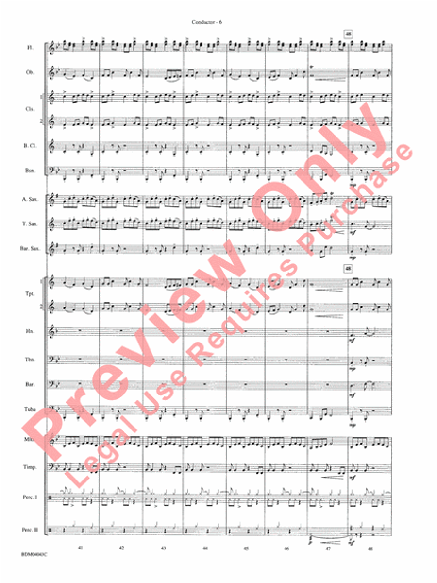 Kronos Kronos Concert Band scores gallery preview page 9
