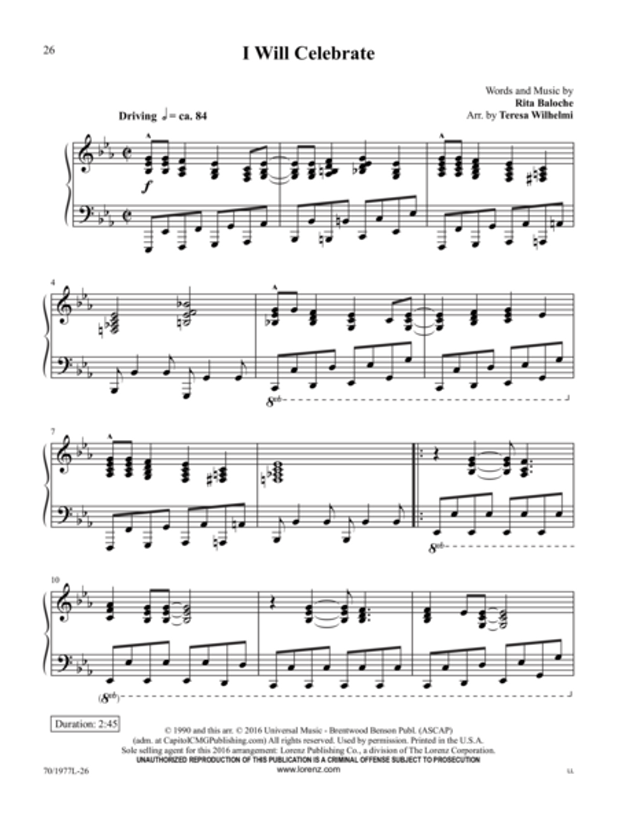 Beautiful Beyond Description Piano Solo scores gallery preview page 18