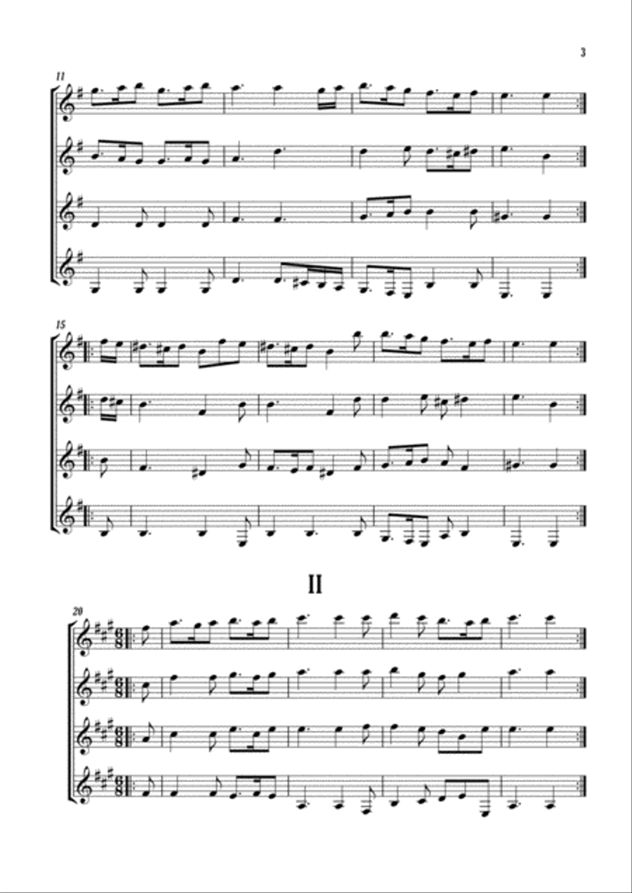 2 Españoletas 2 Españoletas Large Ensemble scores gallery preview page 3