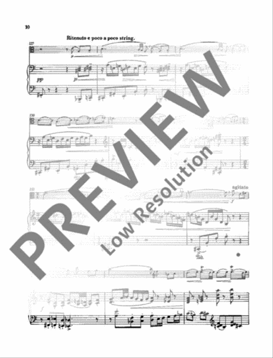 Sonata in E Piano Accompaniment scores gallery preview page 11
