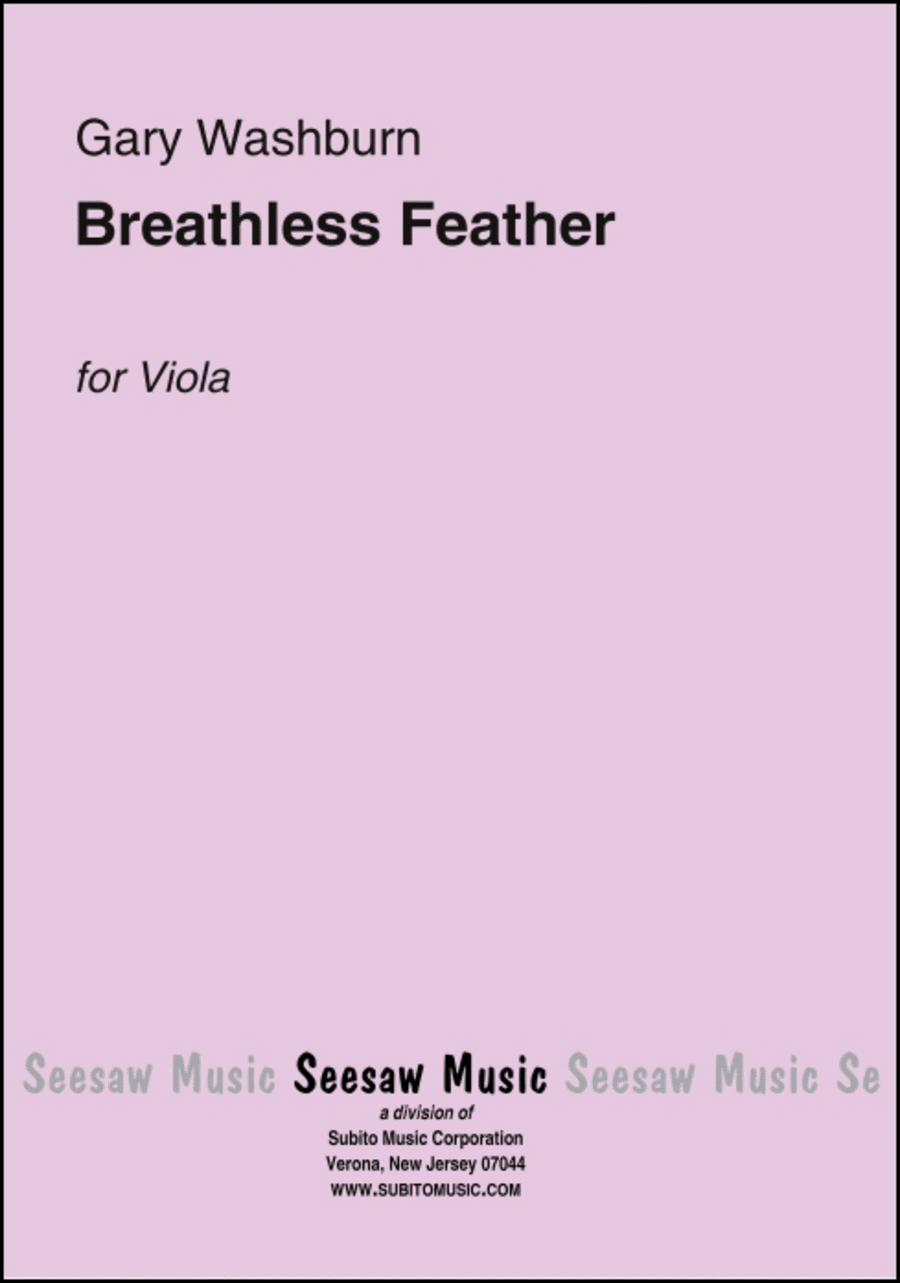 Breathless Feather Breathless Feather Viola Solo scores gallery preview page 1