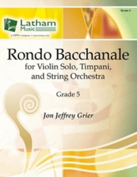 Rondo Bacchanale for Violin Solo, Timpani and String Orchestra image number null