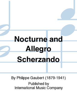 Book cover for Nocturne And Allegro Scherzando