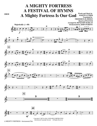 A Mighty Fortress - A Festival of Hymns - Oboe