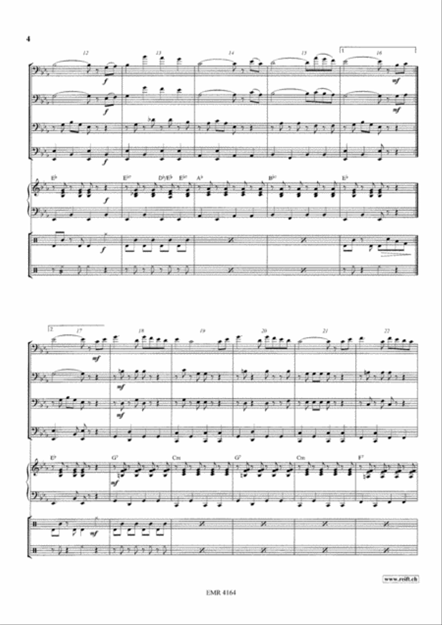 High Times Trombone Trio scores gallery preview page 4