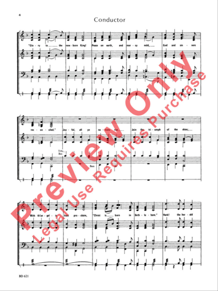 Christmas Sing-a-Long (for Band with Audience Participation) Concert Band scores gallery preview page 5