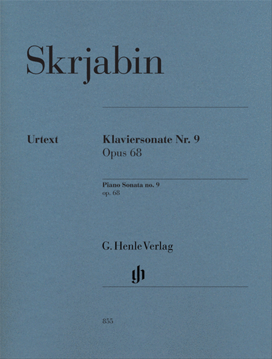 Piano Sonata No. 9, Op. 68 Piano Solo scores gallery preview page 1