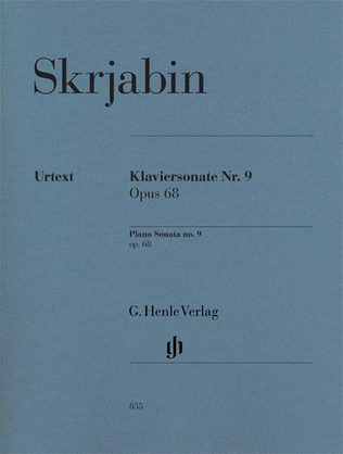 Book cover for Piano Sonata No. 9, Op. 68