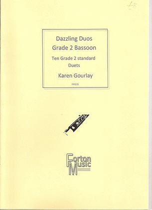 Book cover for Dazzling Duos Grade 2 Bassoon