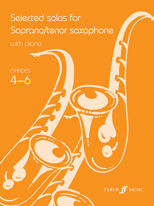 Book cover for Selected Solos for Soprano/Tenor Saxophone