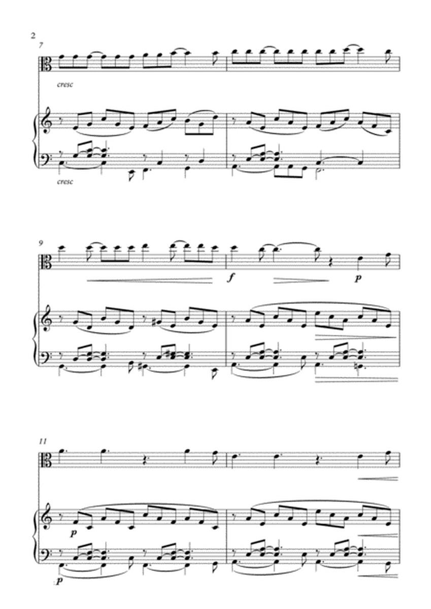 Hallelujah - Leonard Cohen - Viola, Piano