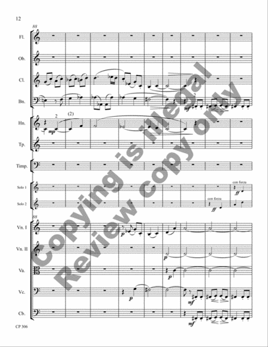 Little Suite Full Orchestra scores gallery preview page 92