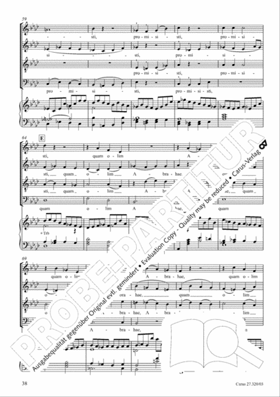 Requiem in D minor 4-Part scores gallery preview page 39