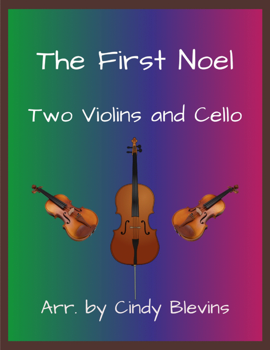 The First Noel, for Two Violins and Cello image number null