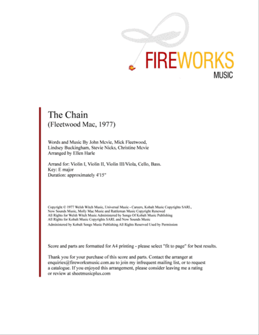 The Chain String Orchestra scores gallery preview page 2