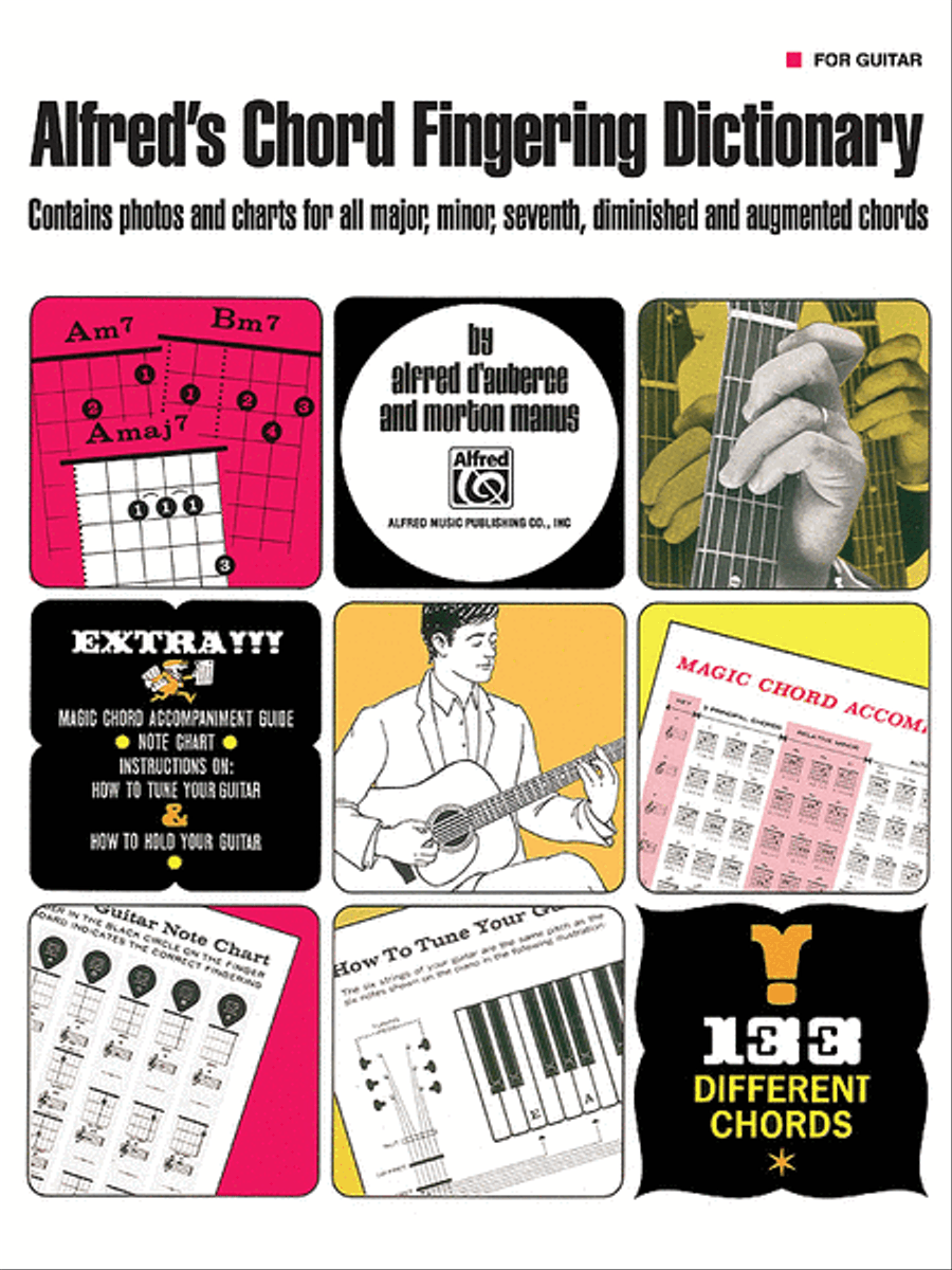 Alfred's Chord Fingering Dictionary Guitar scores gallery preview page 1