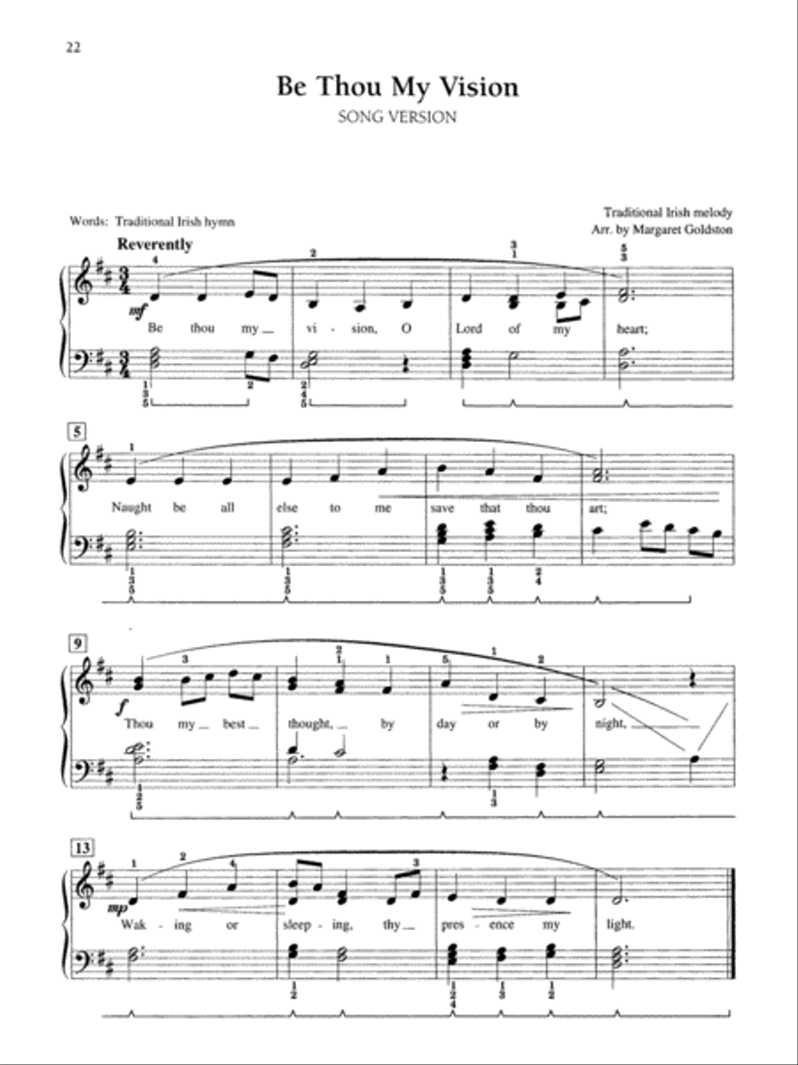 Sacred Songs & Solos, Book 2 Piano Solo scores gallery preview page 3