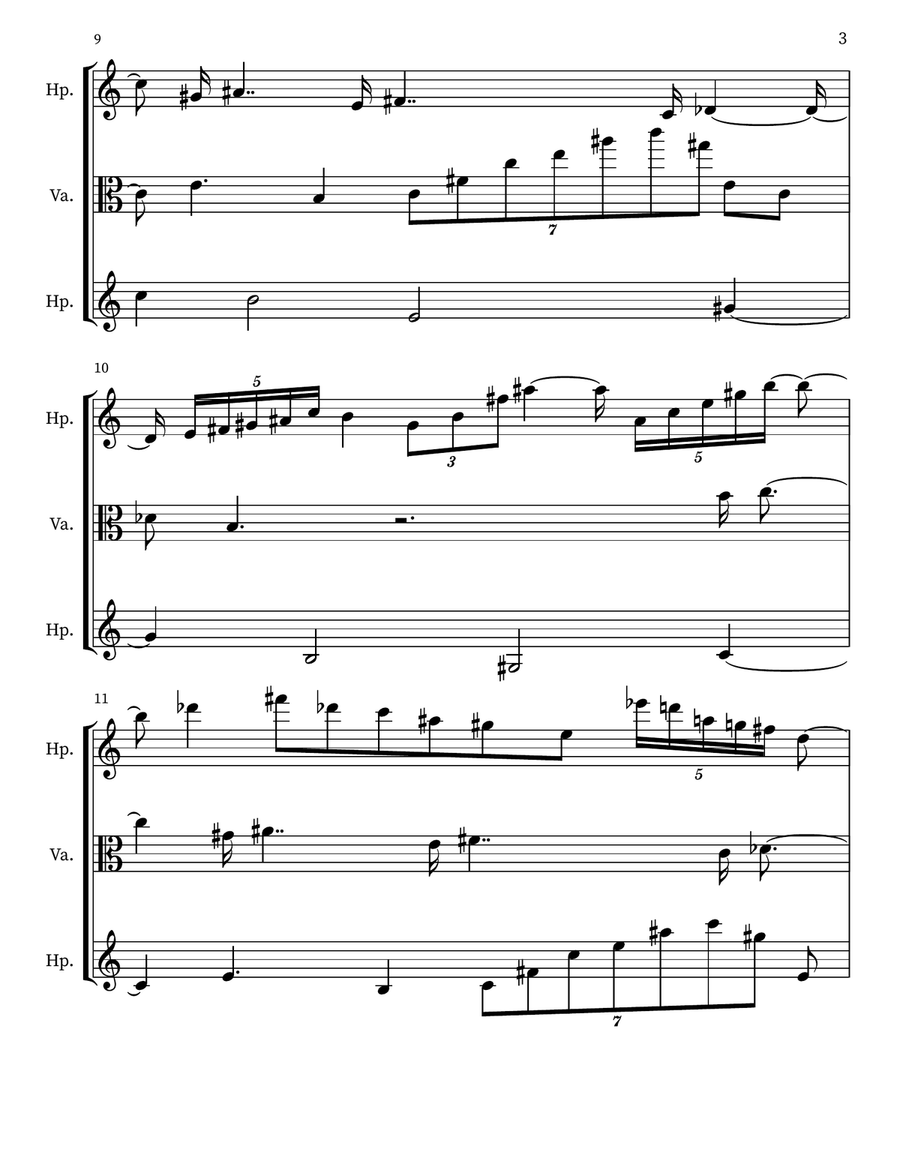 Thinker's Musing Small Ensemble scores gallery preview page 3