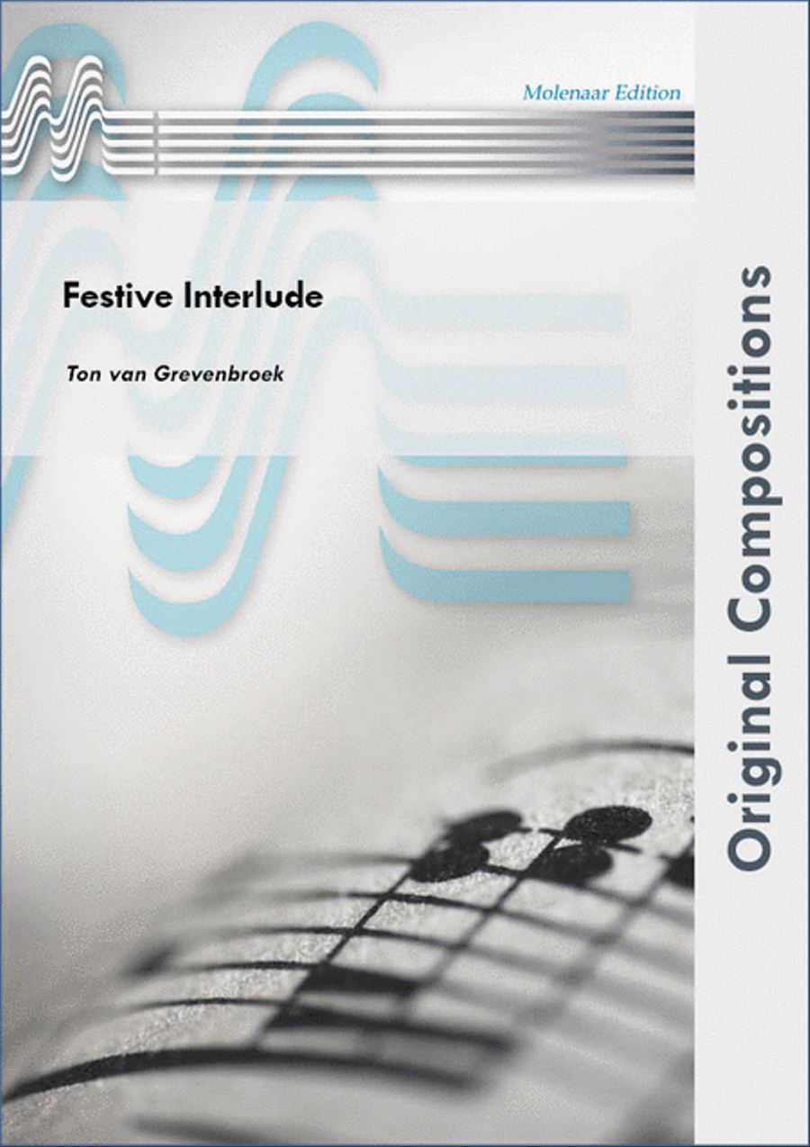 Festive Interlude Concert Band scores gallery preview page 1