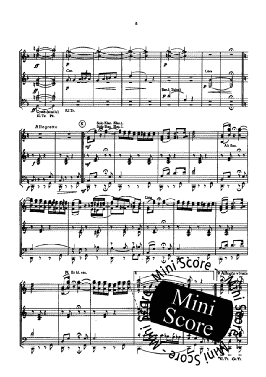 Life's Laughter Fanfare Band scores gallery preview page 8