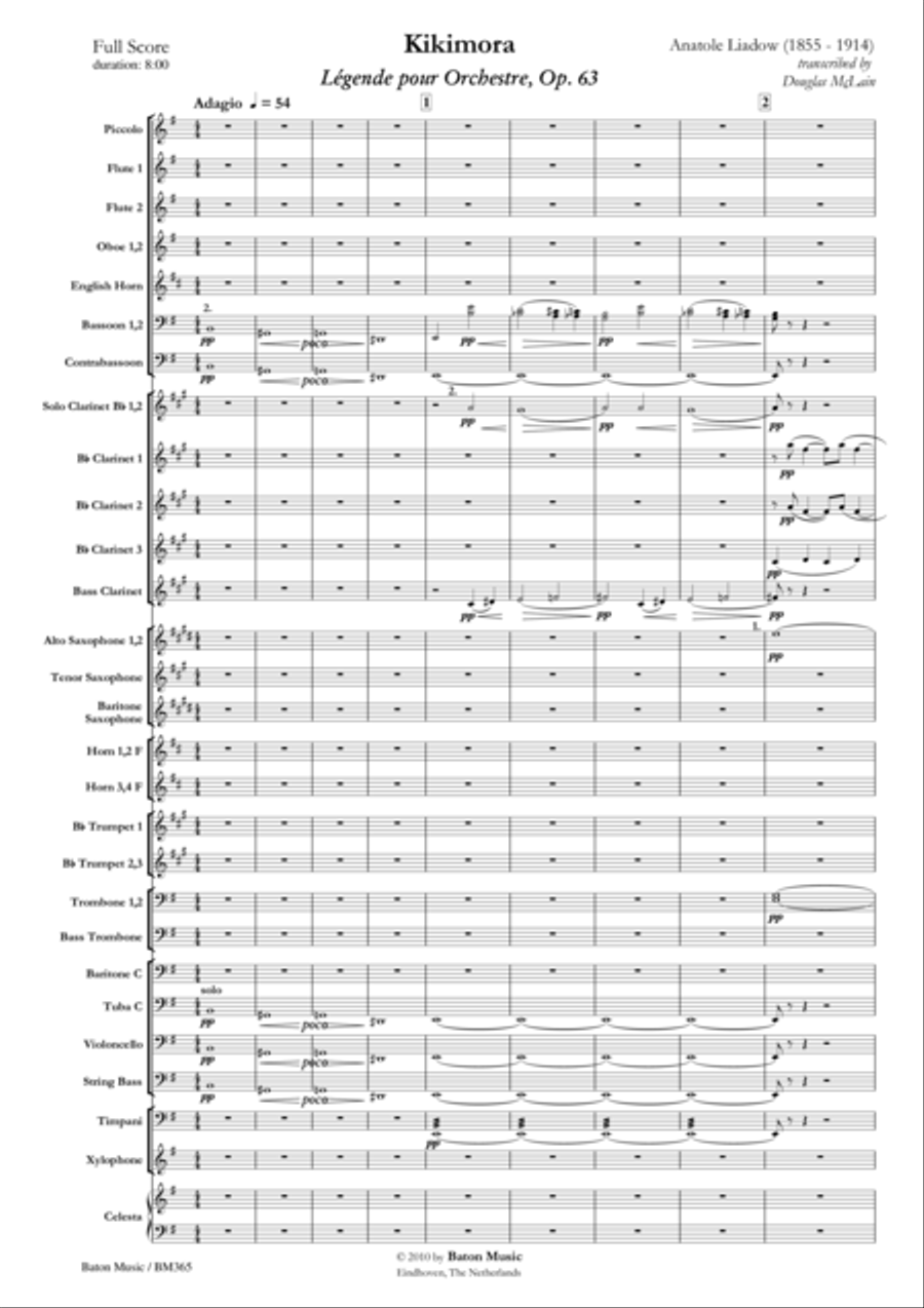 Kikimora Concert Band scores gallery preview page 2