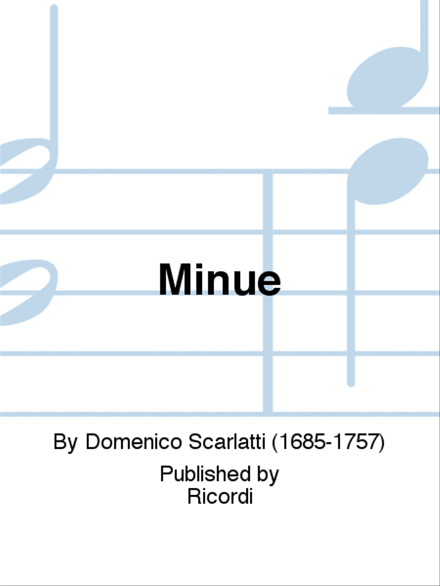 Minue Classical Guitar scores gallery preview page 1