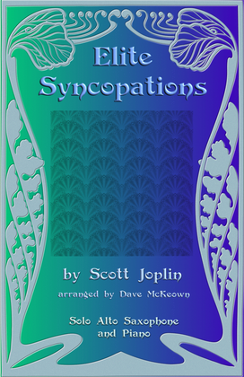 The Elite Syncopations for Solo Alto Saxophone and Piano