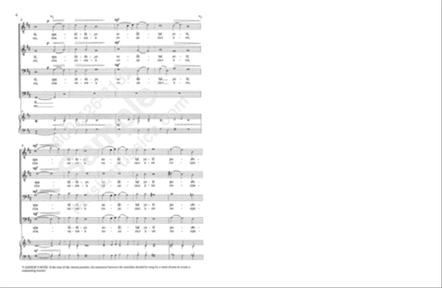 Salvation Is Created TTBB scores gallery preview page 3