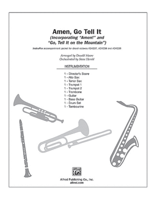 Book cover for Amen, Go Tell It!