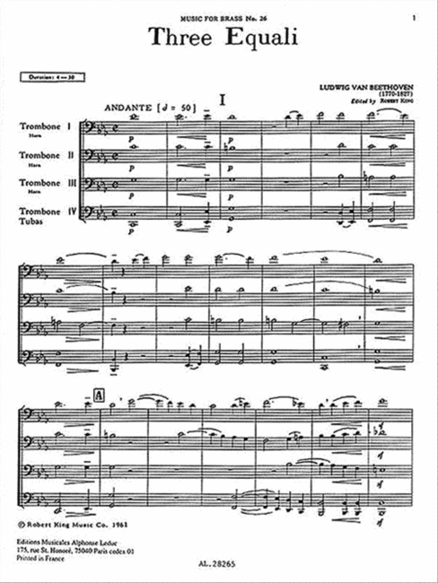 3 Equali (trombones 4) Trombone scores gallery preview page 3
