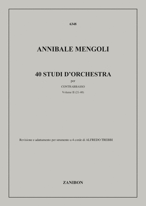 Book cover for 40 Studi D'Orchestra