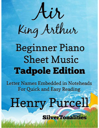 Air King Arthur Beginner Piano Sheet Music 2nd Edition