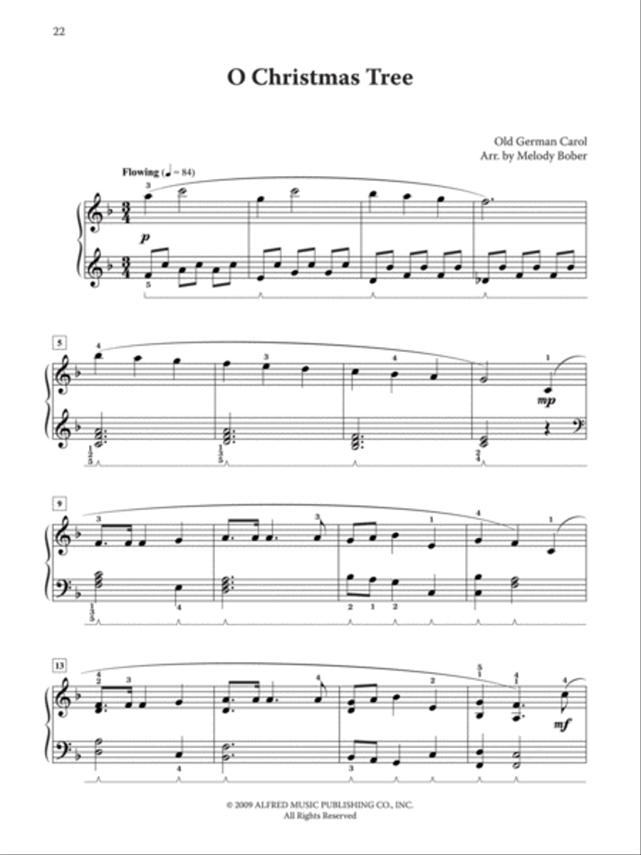 Popular Christmas Memories, Book 1 Piano Solo scores gallery preview page 6